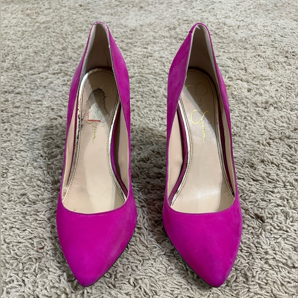 Pink heels